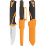 Нож Ganzo G807-OR фиксированный, с ножнами
